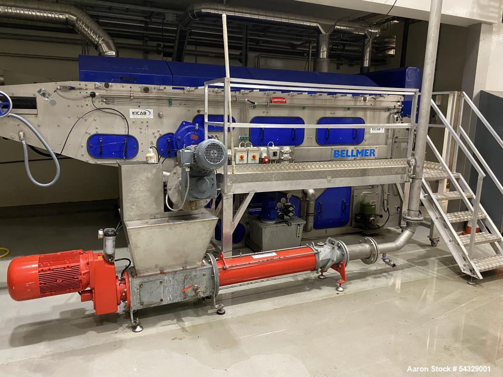 Used Belmer Winkle Press Dewatering Belt Press VPK 2S | High-Capacity Sludge Dewatering System