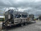 Used Trailered Gravity Belt Thickener.