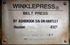 Used Ashbrook-Simon-Hartley Winklepress Belt Filter Press, Type WP