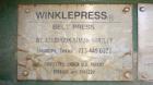 Used Ashbrook-Simon-Hartley Winklepress Belt Filter Press, Type WP