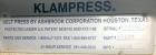 Used Ashbrook Klampress Belt Press