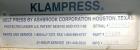 Used- Ashbrook Klampress Belt Press