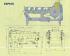Used Voran Belt Press, Model EBP650, 304 Stainless Steel Construction. 650mm (25.59