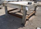 Used Hoesch Filter DS Series SS Horizontal Plate Type Automatic Pressure Filter
