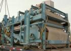 USED: Komline-Sanderson K-S Kompress belt fliter press, model GMD-1.5/2. Approximately 1.5/2. Approximately 12 to 16 percent solids. Belt width 5.375 feet, total effective dewatering area 173 square ...