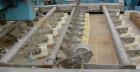 USED: Komline-Sanderson K-S Kompress belt fliter press, model GMD-1.5/2. Approximately 1.5/2. Approximately 12 to 16 percent solids. Belt width 5.375 feet, total effective dewatering area 173 square ...