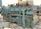 USED: Komline-Sanderson K-S Kompress belt fliter press, model GMD-1.5/2. Approximately 1.5/2. Approximately 12 to 16 percent solids. Belt width 5.375 feet, total effective dewatering area 173 square ...