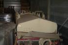 USED: Pannevis vacuum belt filter, RT type. 7 square meter. Titanium and 304 stainless steel (va1.4436) construction on product contact parts. 22'8
