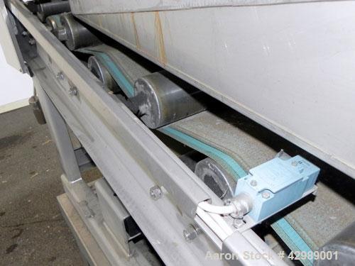 Used OY Ekotuotanto AB Belt Press, Type LS 10 B06, 304 Stainless Steel. Approximate 220 square feet (21.4 m2) filtration area. Approximate 27-1/2’’ wide belt, speed 6'5"-65' (2-20 meters) per minute....