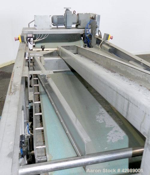 Used OY Ekotuotanto AB Belt Press, Type LS 10 B06, 304 Stainless Steel. Approximate 220 square feet (21.4 m2) filtration area. Approximate 27-1/2’’ wide belt, speed 6'5"-65' (2-20 meters) per minute....