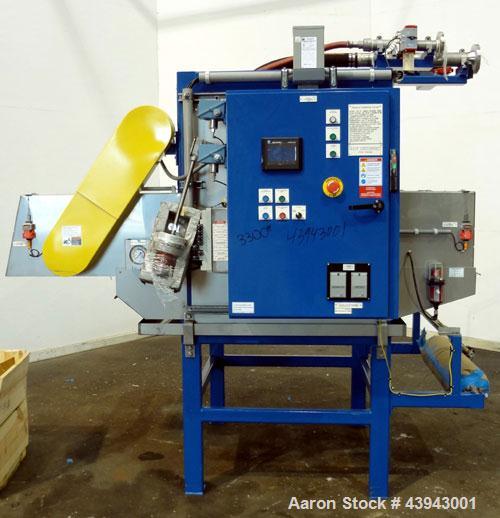 Unused- Oberlin Automatic Pressure Filter, Model OPF-07, 304 Stainless Steel and Carbon Steel Construction.  7 Square feet filter area (0.65 square meter).  Maximum filter pressure 45 psi (3.1 bar), ...