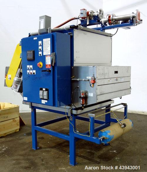 Unused- Oberlin Automatic Pressure Filter, Model OPF-07, 304 Stainless Steel and Carbon Steel Construction.  7 Square feet filter area (0.65 square meter).  Maximum filter pressure 45 psi (3.1 bar), ...