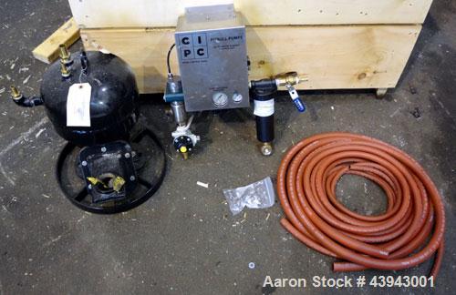 Unused- Oberlin Automatic Pressure Filter, Model OPF-07, 304 Stainless Steel and Carbon Steel Construction.  7 Square feet filter area (0.65 square meter).  Maximum filter pressure 45 psi (3.1 bar), ...