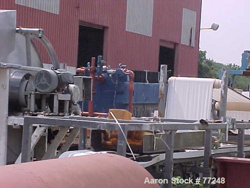 Used Stainless Steel SLF Inc Belt Filter