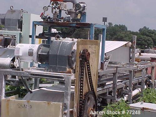 Used Stainless Steel SLF Inc Belt Filter