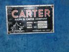 Used Carter Belt Press. 1/2 meter, 1.5% sludge at 50 gallons per minute.