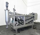 Used OY Ekotuotanto AB Belt Press, Type LS 10 B06, 304 Stainless Steel. Approximate 220 square feet (21.4 m2) filtration area. Approximate 27-1/2’’ wide belt, speed 6'5