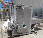 Used Oberlin Automatic Pressure Filter, Model OPF-12, Carbon Steel. 12 Square feet filter area. Approximate press area 36