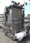Used Oberlin Automatic Pressure Filter, Model OPF 4 Carbon Steel. 4 Square feet filter area. Approximate press area 24