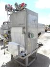 Used Oberlin Automatic Pressure Filter, Model OPF-4, Carbon Steel. 4 Square feet filter area. Approximate press area 24