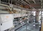 Used Pannevis Vacuum Belt Filter, RT type 0575, 6 square meters. Stainless steel construction on product contact parts. 24'4