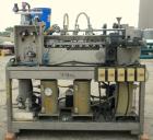 Used Pannevis RT Pilot Horizontal Vacuum Filter. Approximate 0.1 square meter (1.0 square foot) filtration area. Polypropylene /316 stainless steel construction. 8’’ wide x 62’’ long cloth belt, driv...