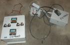 Used Pannevis RT Pilot Horizontal Vacuum Filter. Approximate 0.1 square meter (1.0 square foot) filtration area. Polypropylene /316 stainless steel construction. 8’’ wide x 62’’ long cloth belt, driv...