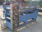 USED: Pannevis horizontal vacuum belt filter, type RT. Approx 1.35square meter filtration area. Stainless/polpypropylene construction.Requires an approx 19