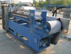 USED: Pannevis horizontal vacuum belt filter, type RT. Approx 1.35square meter filtration area. Stainless/polpypropylene construction.Requires an approx 19