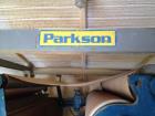 Used- Parkson Belt Filter, 2.0 Meter area. Polymer feed, wash water booster pump and control panel. Stainless steel frame.