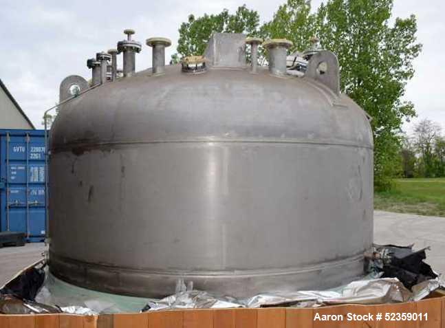 Used 3V Tech SPA Filtro 1000 FPP/FF Filter Agitated Nutsche Filter. 316 Stainless Steel. Capacity 10,946.99 square feet. Internal rated 50 psi / FV at 212 degrees F. 10.17 Square meter filtering area...