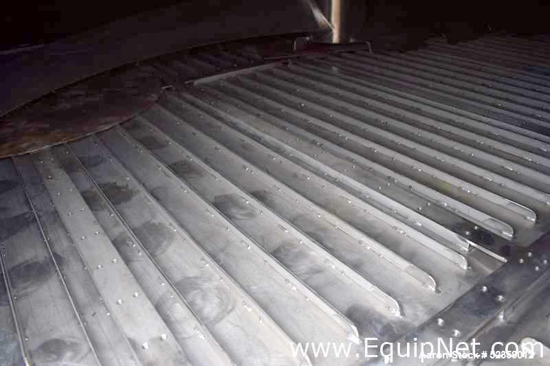 Used 3V Tech SPA Filtro 1000 FPP/FF Filter Agitated Nutsche Filter. 316 Stainless Steel. Capacity 10,946.99 square feet. Internal rated 50 psi / FV at 212 degrees F. 10.17 Square meter filtering area...
