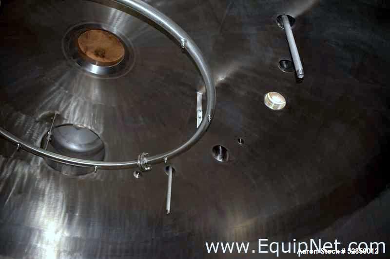 Used 3V Tech SPA Filtro 1000 FPP/FF Filter Agitated Nutsche Filter. 316 Stainless Steel. Capacity 10,946.99 square feet. Internal rated 50 psi / FV at 212 degrees F. 10.17 Square meter filtering area...