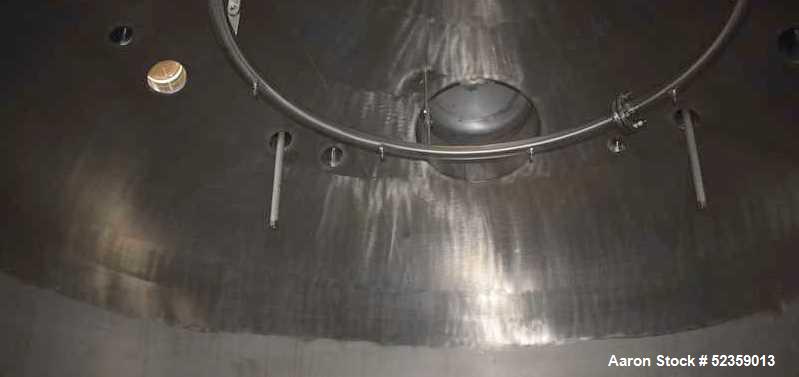 Used 3V Tech SPA Filtro 1000 FPP/FF Filter Agitated Nutsche Filter. 316 Stainless Steel. Capacity 10,946.99 square feet. Internal rated 50 psi / FV at 212 degrees F. 10.17 Square meter filtering area...