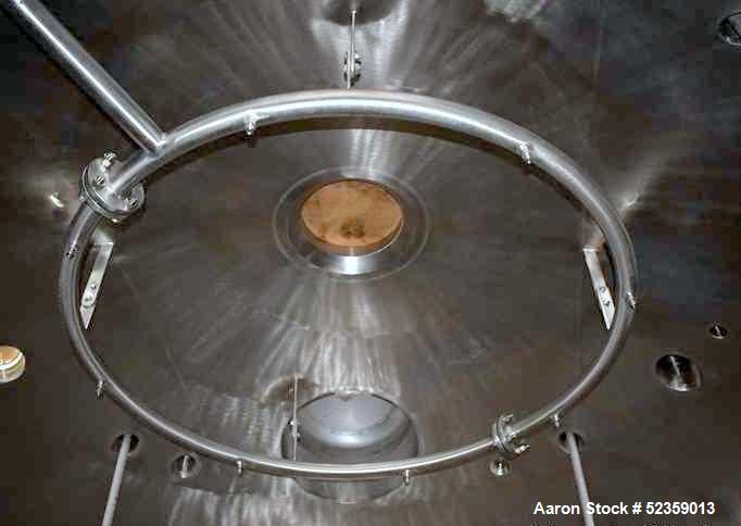 Used 3V Tech SPA Filtro 1000 FPP/FF Filter Agitated Nutsche Filter. 316 Stainless Steel. Capacity 10,946.99 square feet. Internal rated 50 psi / FV at 212 degrees F. 10.17 Square meter filtering area...