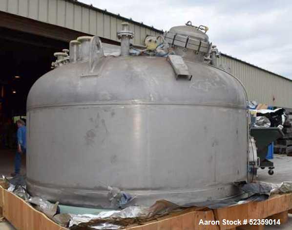Used 3V Tech SPA Filtro 1000 FPP/FF Filter Agitated Nutsche Filter. 316 Stainless Steel. Capacity 10,946.99 square feet. Internal rated 50 psi / FV at 212 degrees F. 10.17 Square meter filtering area...