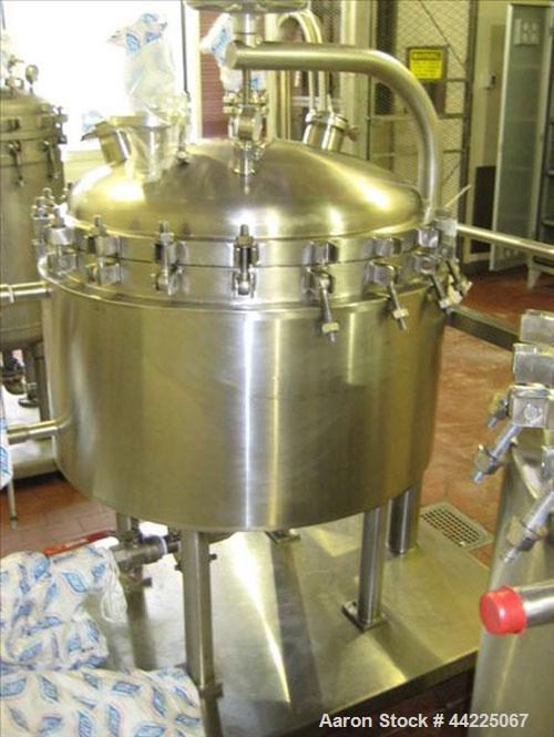 Used American Fab Nutsche Type Filter, Hastelloy Construction. Internal rated 60 psi at 302 degrees F, jacket rated 75 psi at 266 degrees F. Bolted top, hydraulic lift. On protable cart with wheels. ...