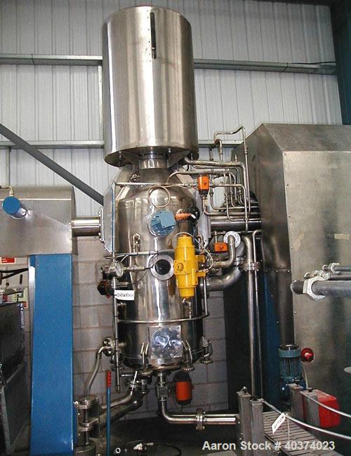 Used- APV Pasilac Thermovac Vacuum Reactor/Filter/Dryer