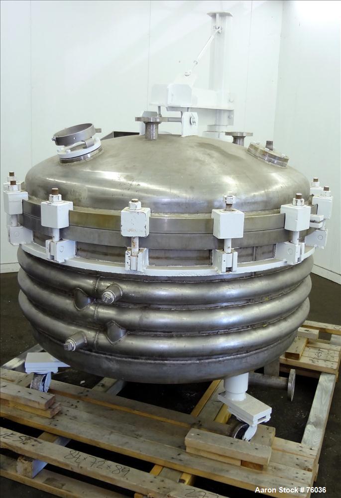 Used Stainless Steel Baeurle & Morris Nutsche Filter