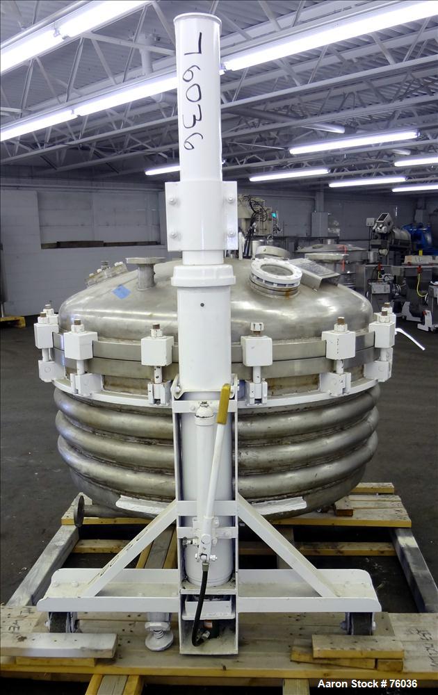 Used Stainless Steel Baeurle & Morris Nutsche Filter