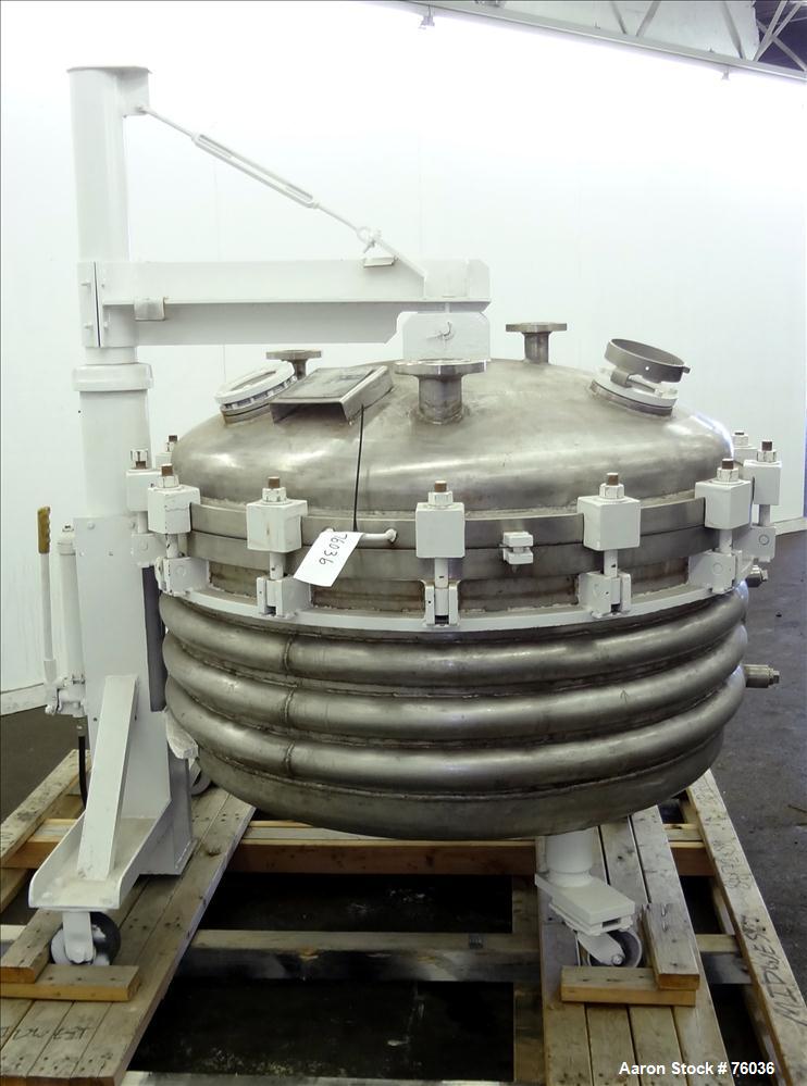 Used Stainless Steel Baeurle & Morris Nutsche Filter