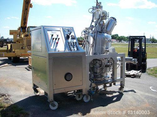 Used-3V Cogeim Filtrodry 030 FPP SD/FM 0.3 Square Meter Filter Dryer. C22 Hastelloy on all product contact parts. 23.6" Diam...
