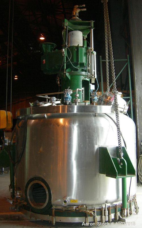 Used 3V Cogeim Filter Dryer, Model FILTRODRY FPP500 D/FM, Hastelloy C22 product contact areas. Approximately 5 square meter. 102'' diameter x 62'' straight side, dished top, bolt on flat bottom. Inte...