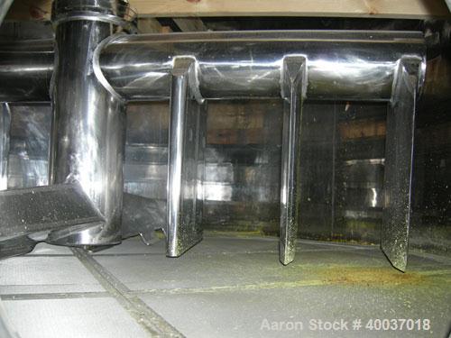 Used 3V Cogeim Filter Dryer, Model FILTRODRY FPP500 D/FM, Hastelloy C22 product contact areas. Approximately 5 square meter. 102'' diameter x 62'' straight side, dished top, bolt on flat bottom. Inte...