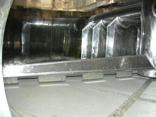 Used 3V Cogeim Filter Dryer, Model FILTRODRY FPP500 D/FM, Hastelloy C22 product contact areas. Approximately 5 square meter. 102'' diameter x 62'' straight side, dished top, bolt on flat bottom. Inte...