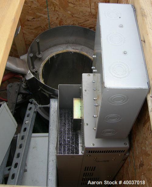 Used 3V Cogeim Filter Dryer, Model FILTRODRY FPP500 D/FM, Hastelloy C22 product contact areas. Approximately 5 square meter. 102'' diameter x 62'' straight side, dished top, bolt on flat bottom. Inte...