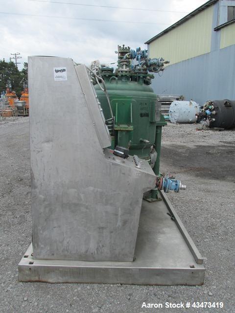 Used 3V Cogeim Glass Lined Nutsche Filter, 0.38 Square Meter, Type FPP PILOTA SMALTATO. Approximately 700 mm inner vessel diameter. Internal rated 90 psi & Full Vacuum at 392 degrees F. Jacket rated ...