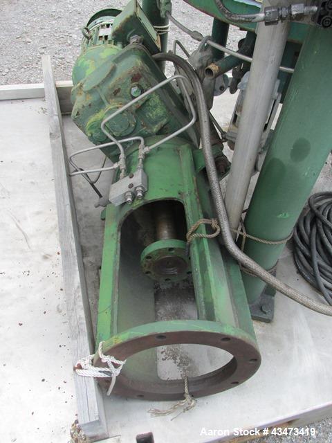 Used 3V Cogeim Glass Lined Nutsche Filter, 0.38 Square Meter, Type FPP PILOTA SMALTATO. Approximately 700 mm inner vessel diameter. Internal rated 90 psi & Full Vacuum at 392 degrees F. Jacket rated ...