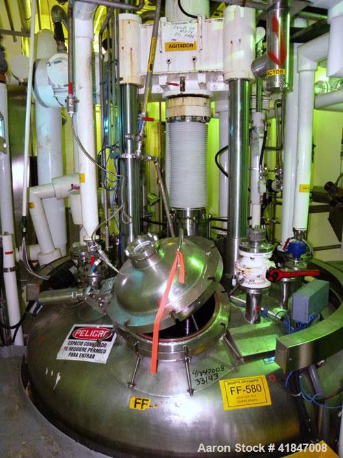 Used 3V Cogeim Filter Dryer, 4 Square Meter, Model FPP/SD 400 FM, Hastelloy C-276. 7000 Liter capacity. Approximately 90'' diameter x 52'' straight side. Dished top, flat removable bottom with filter...