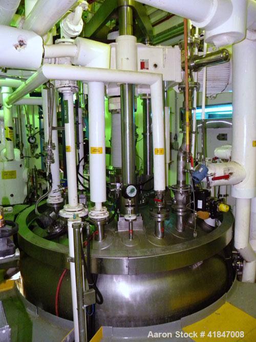 Used 3V Cogeim Filter Dryer, 4 Square Meter, Model FPP/SD 400 FM, Hastelloy C-276. 7000 Liter capacity. Approximately 90'' diameter x 52'' straight side. Dished top, flat removable bottom with filter...